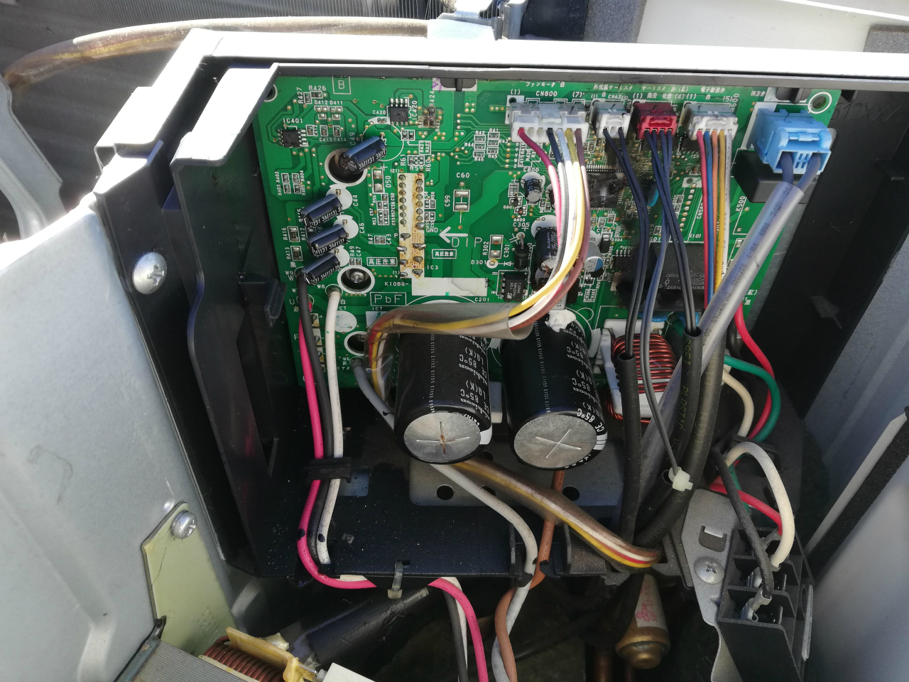 富士通ゼネラルエアコンのインバーター基盤 富士通ゼネラルエアコンは