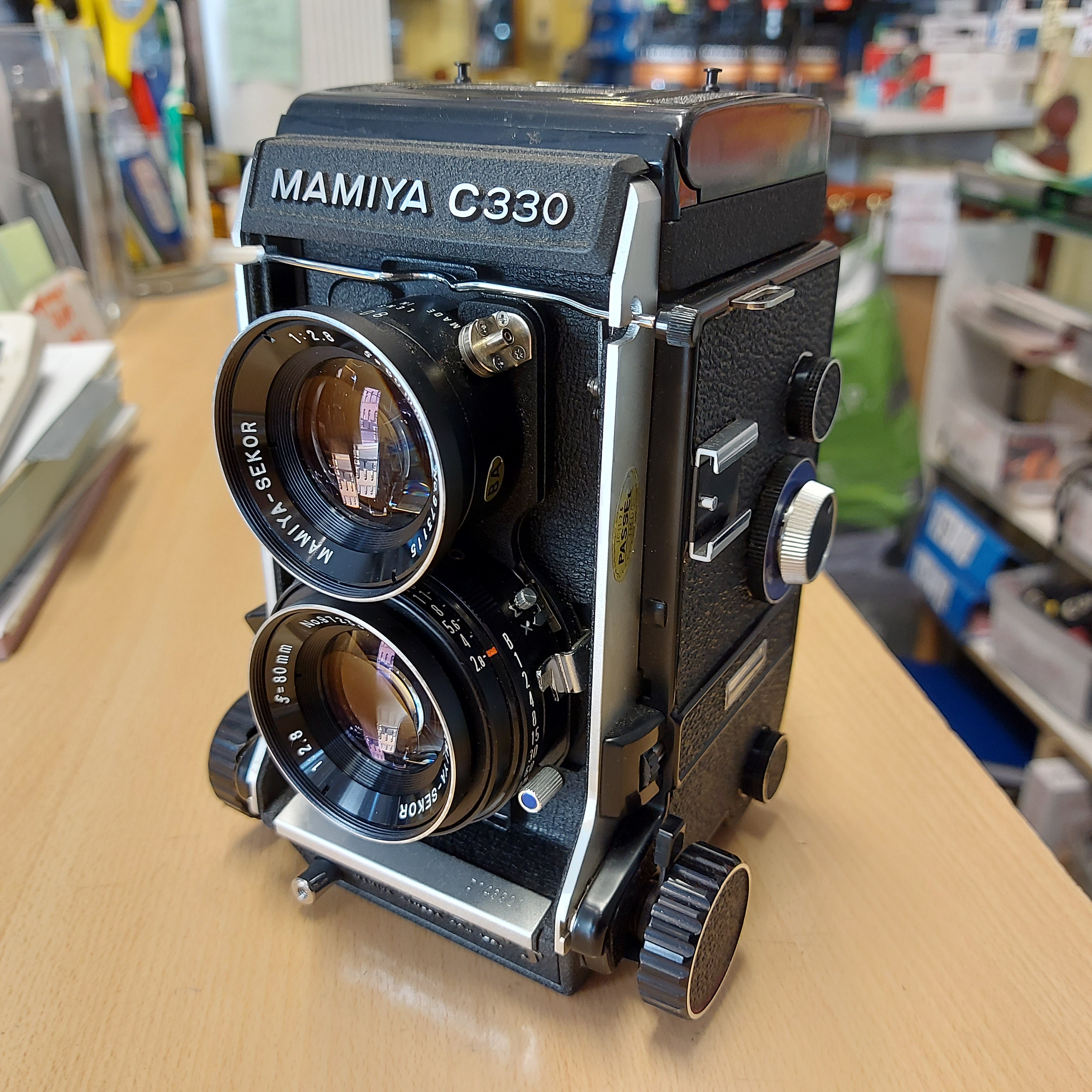 Mamiya C330 Pro-F + 80mm f/2.8 – Clock Tower Cameras