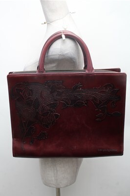 Jean Paul GAULTIER / ニューローズバッグ ワイン S-26-02-23-025-GO