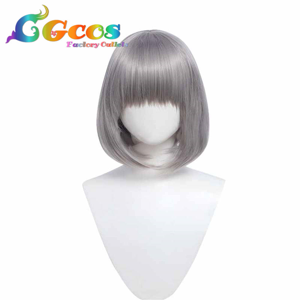 コスプレウィッグ Fate/Grand Order FGO オベロン ライトグレー