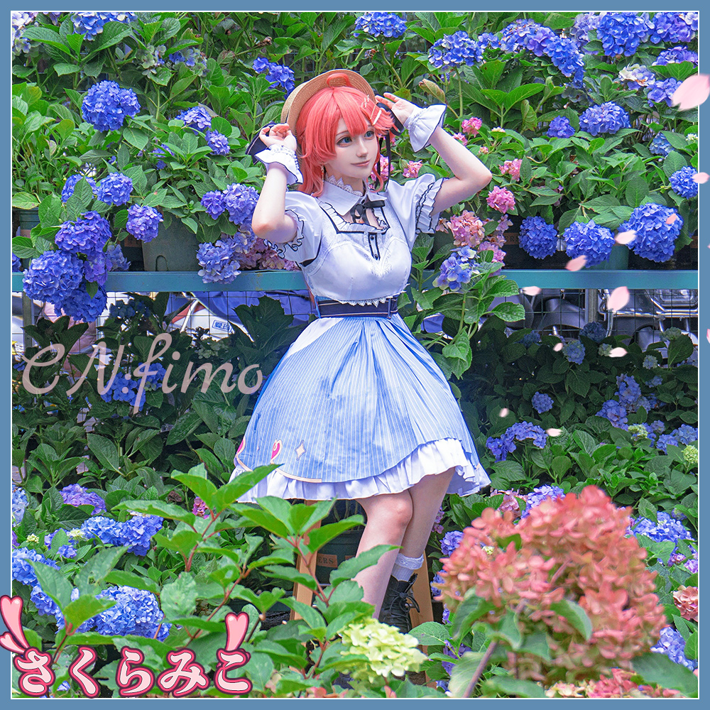 バーチャルYouTuber Vtuber さくらみこ 2024誕生日記念衣装 コスプレ衣装