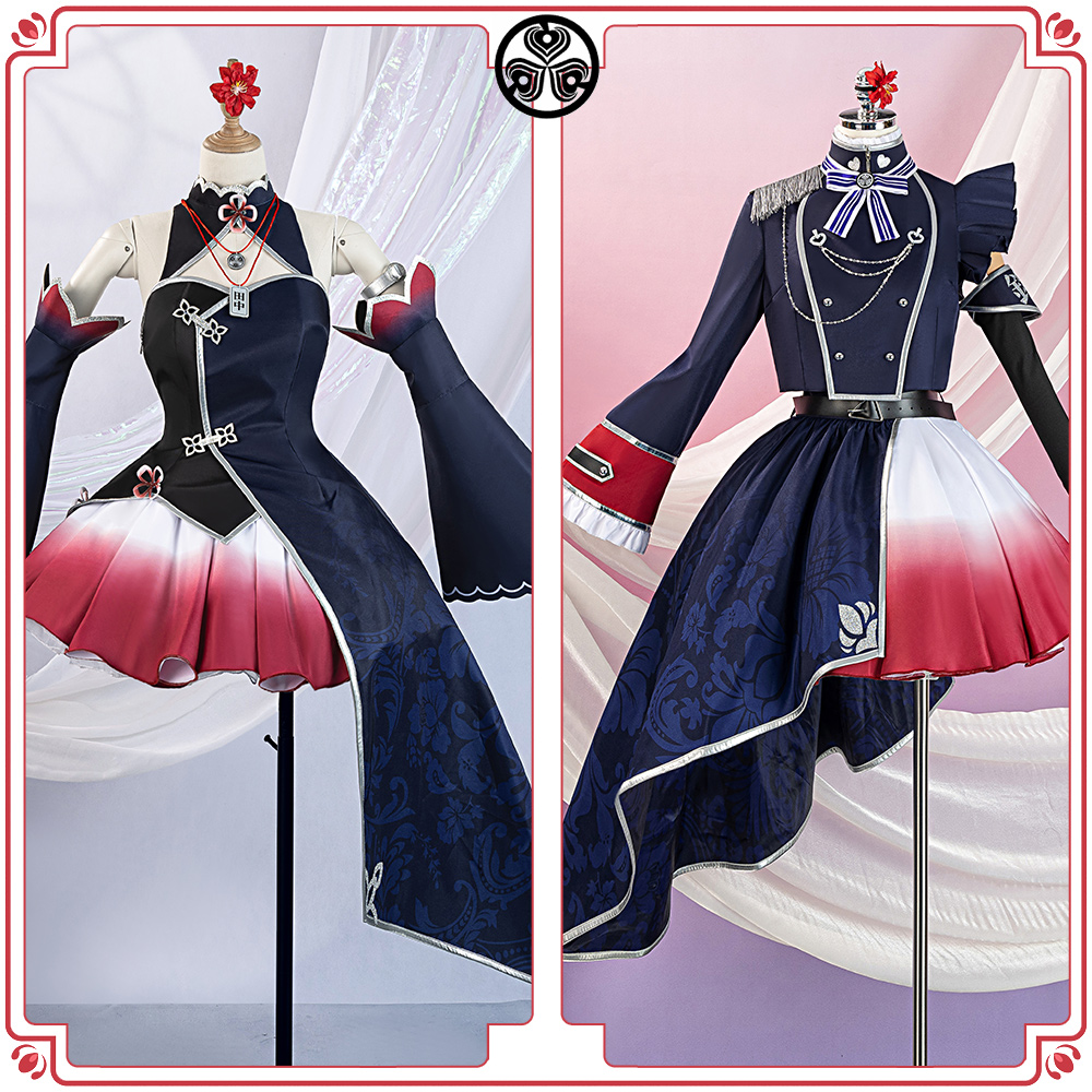 鈴木ヒナ 「藍の華」ライブ衣装 コスプレ衣装 ヒメヒナ HIMEHINA