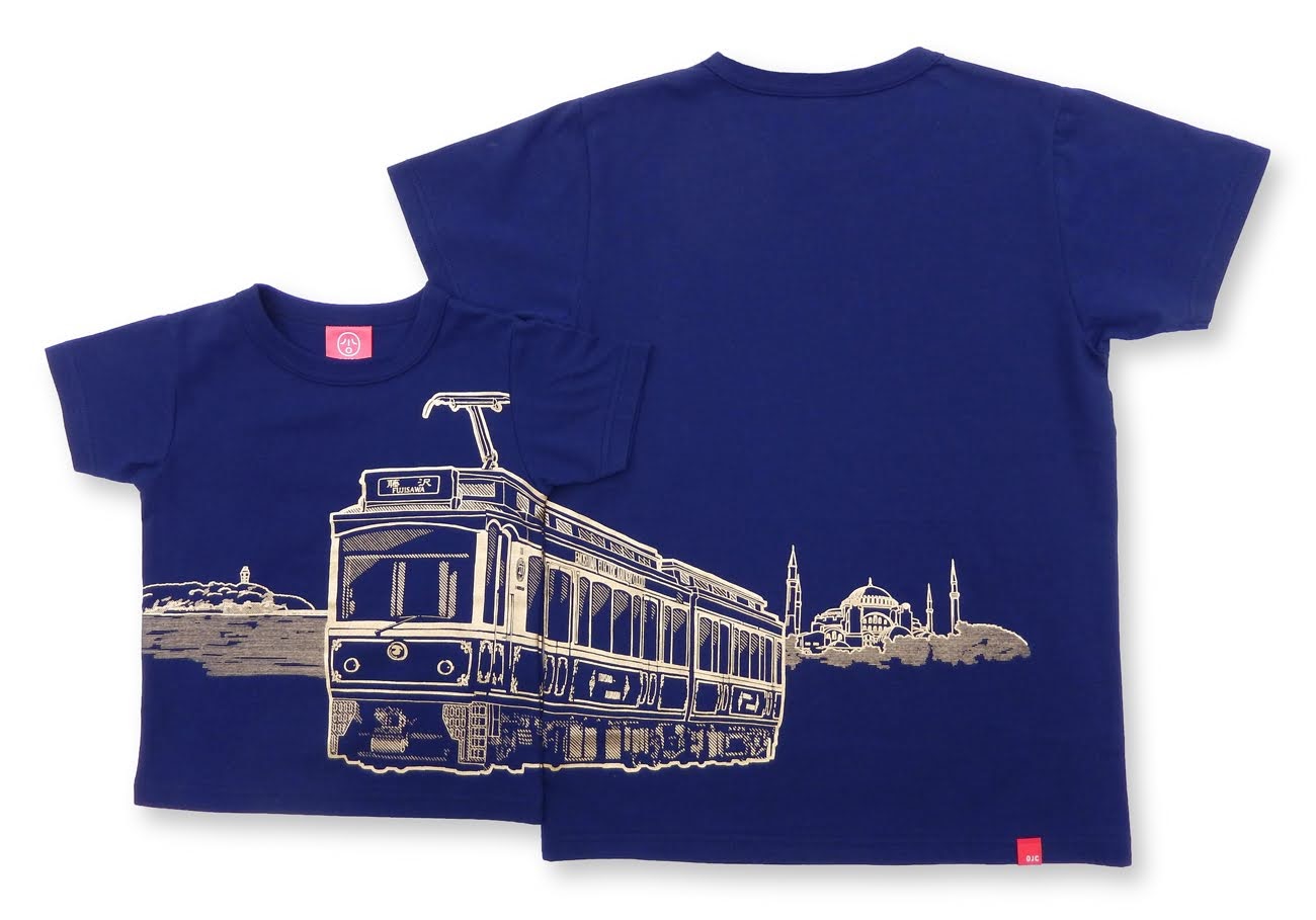 familiar ファミリア おはなしTシャツ 江ノ電 タグ付き 4枚セット