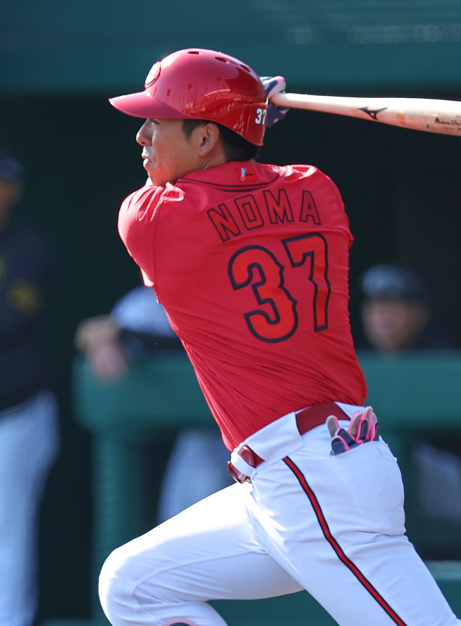 野間峻祥、1軍合流へ 「若い選手に負けないように」 | 広島東洋カープ