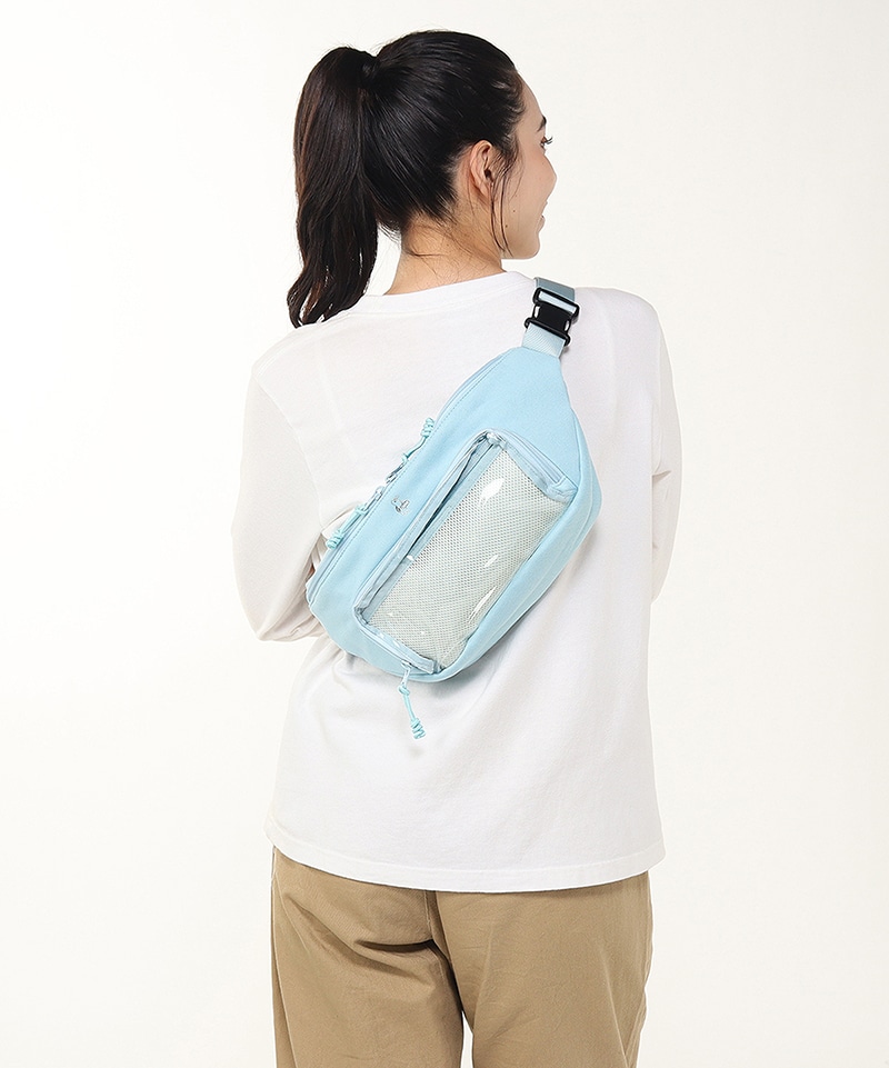 Clear Pocket Body Bag Sweat/クリアポケットボディバッグスウェット