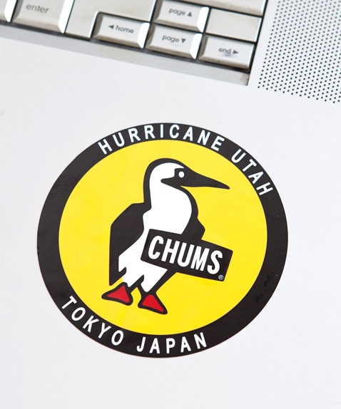 Sticker Round Booby Bird|CHUMS(チャムス)|アウトドアファッション