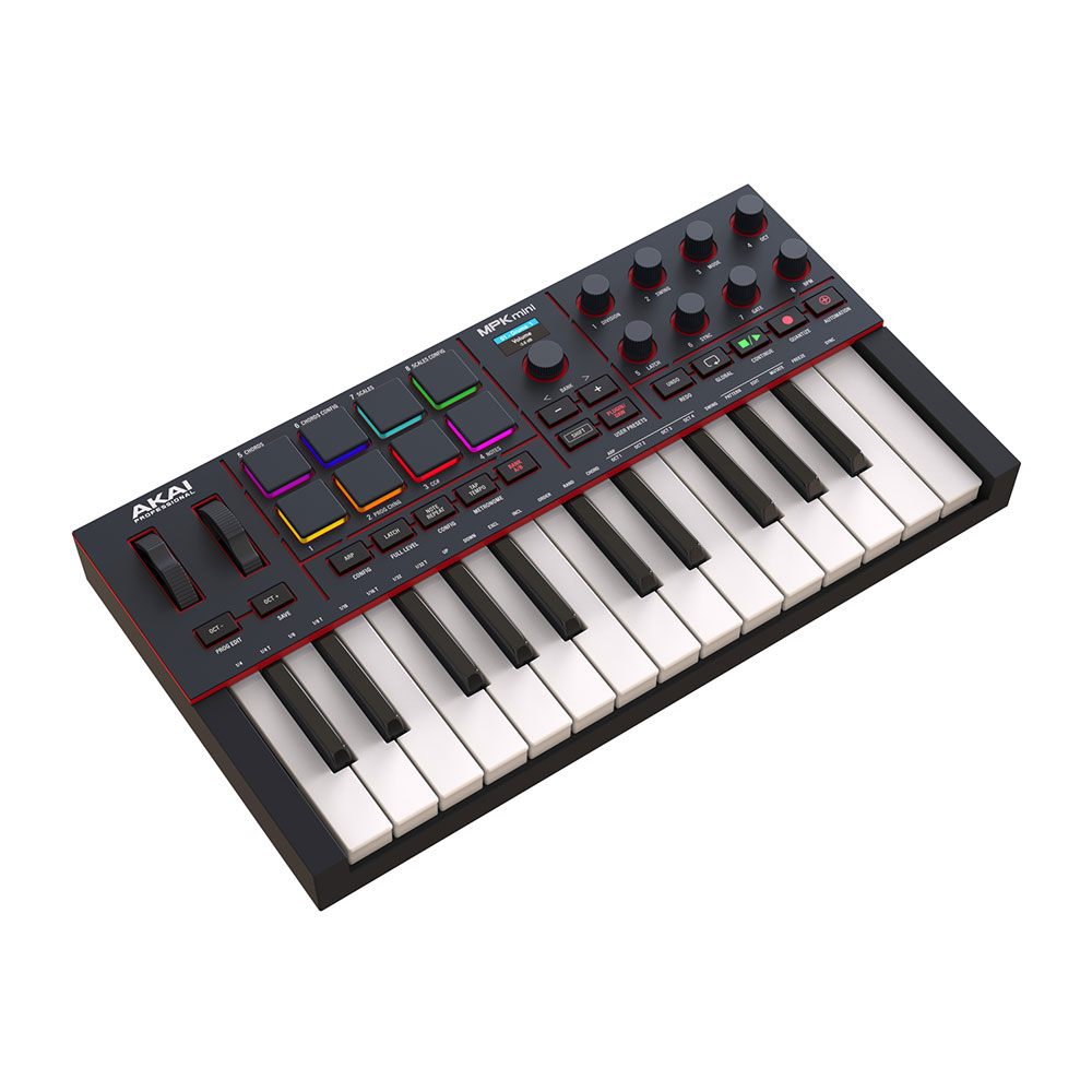 AKAI Professional アカイプロフェッショナル MPK mini IV Black 25