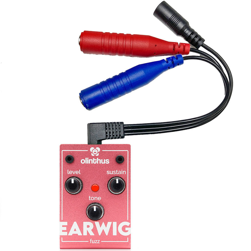 エフェクター Olinthus EARWIG 超小型エフェクター ファズ Fuzz