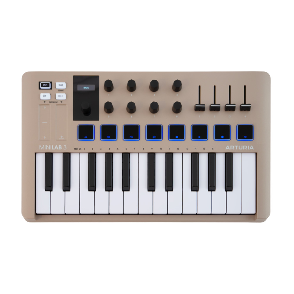 ARTURIA MiniLab 3 CHAMPAGNE シャンパーニュカラー USB/MIDI