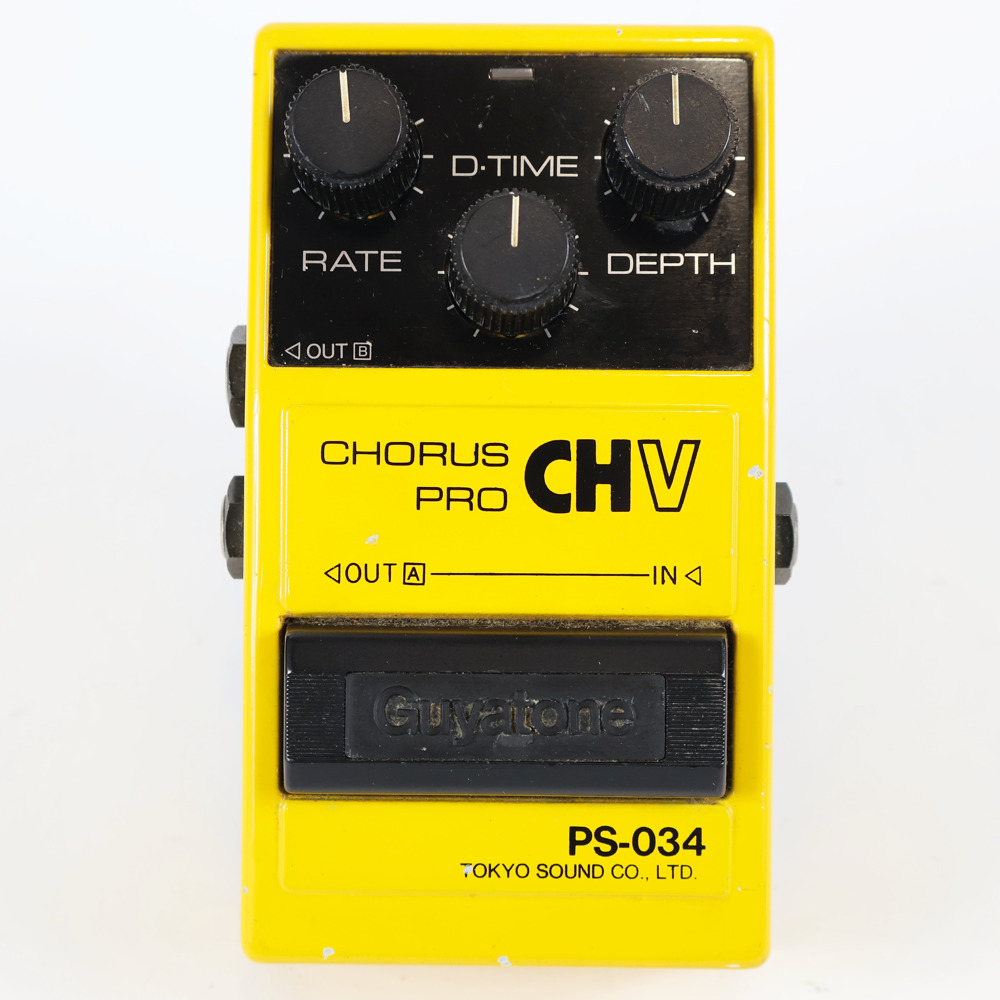 中古】 コーラス エフェクター Guyatone グヤトーン PS-034 CHORUS PRO