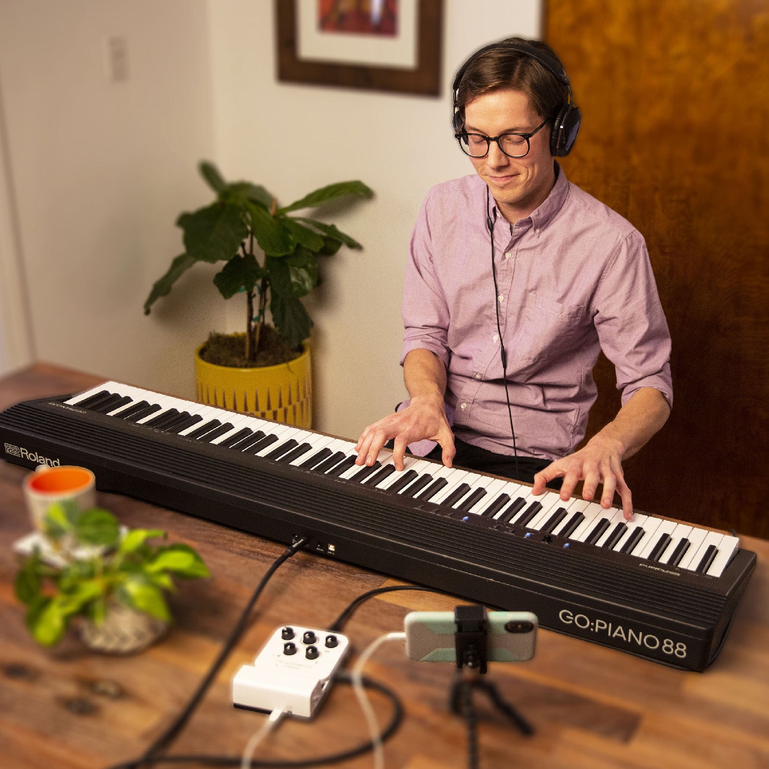 Roland GO:PIANO (GO-88P) 88 note portable digital piano