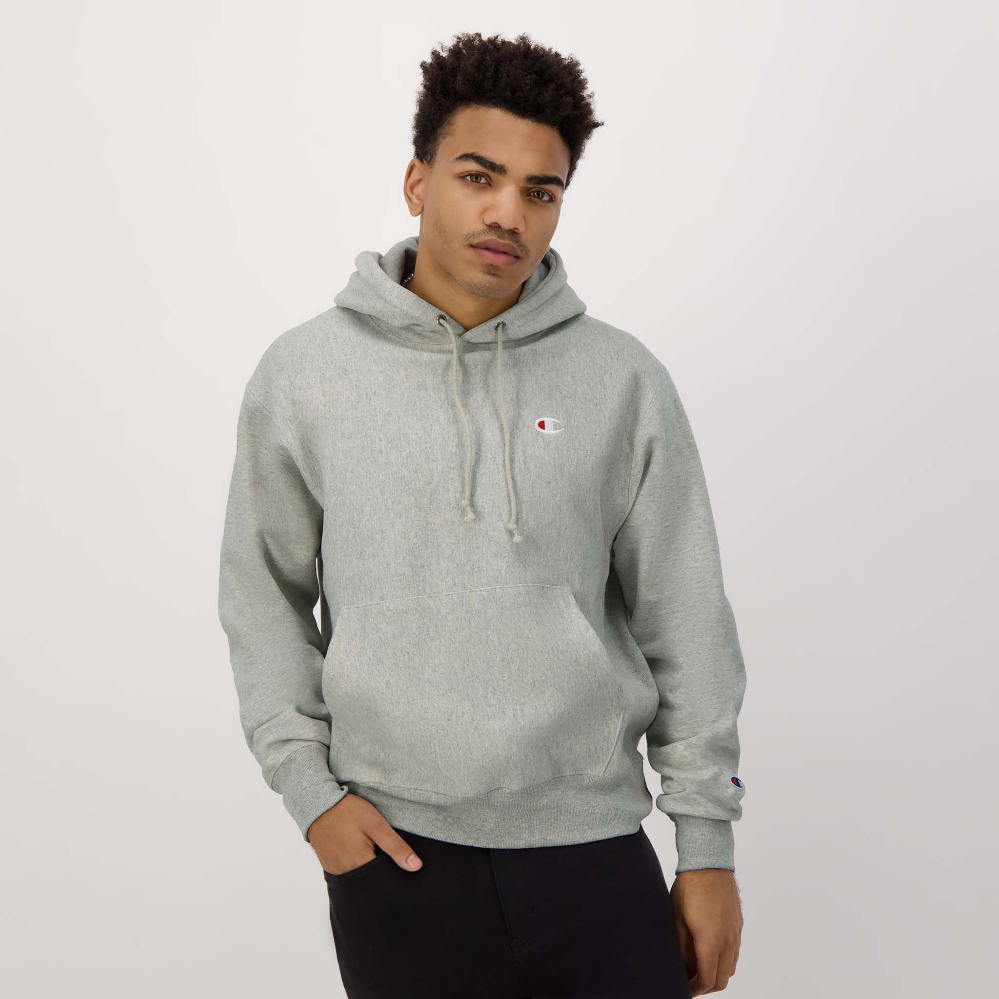 Reverse Weave Hoodie, C Logo - Champion