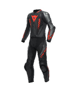 Buy the Dainese Laguna Seca 5 2PCS Leather Suit Black/Anthracite