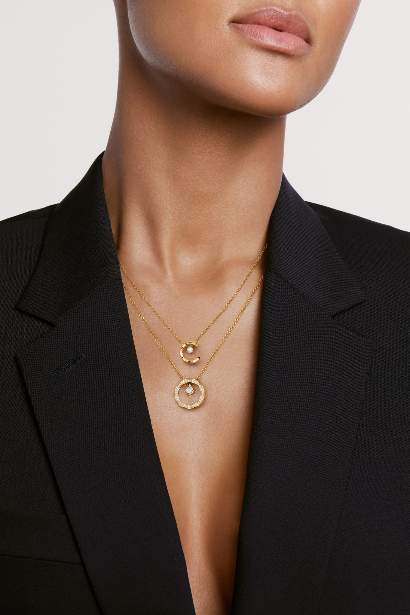 COCO necklace - Yellow gold & Diamond - J13215 | CHANEL