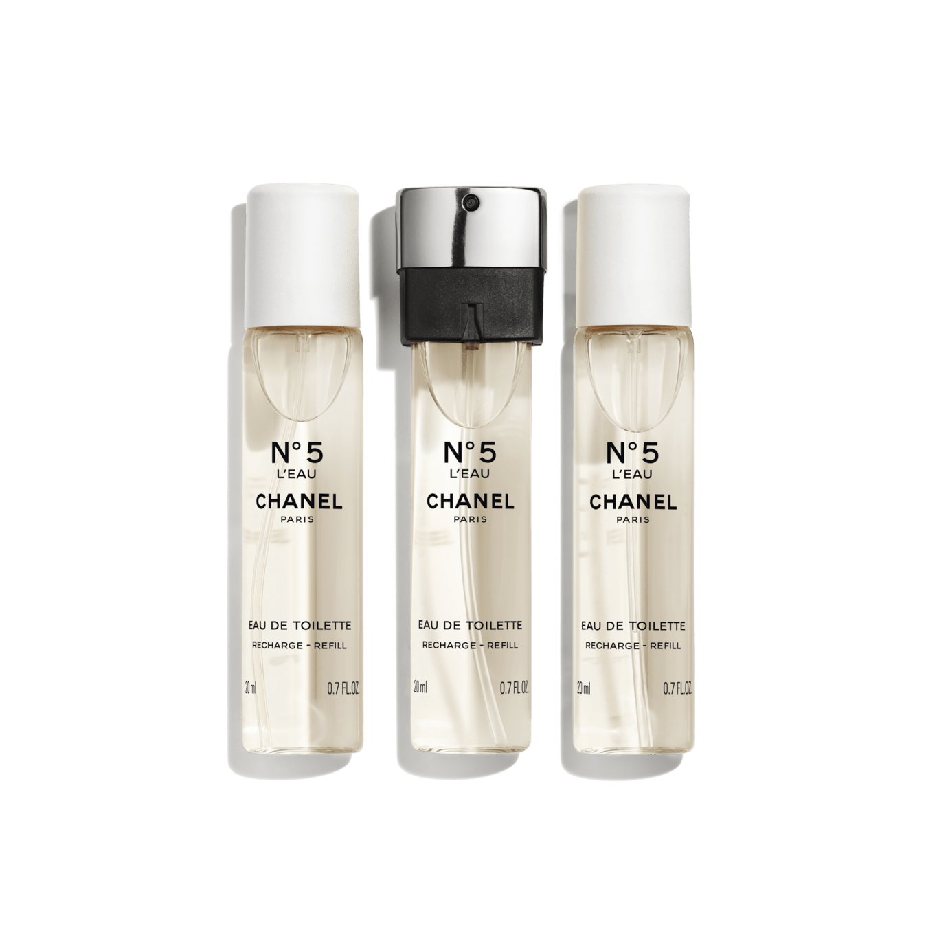 シャネル N°5 ロー オードゥ トワレット ツィスト&スプレイ リフィル