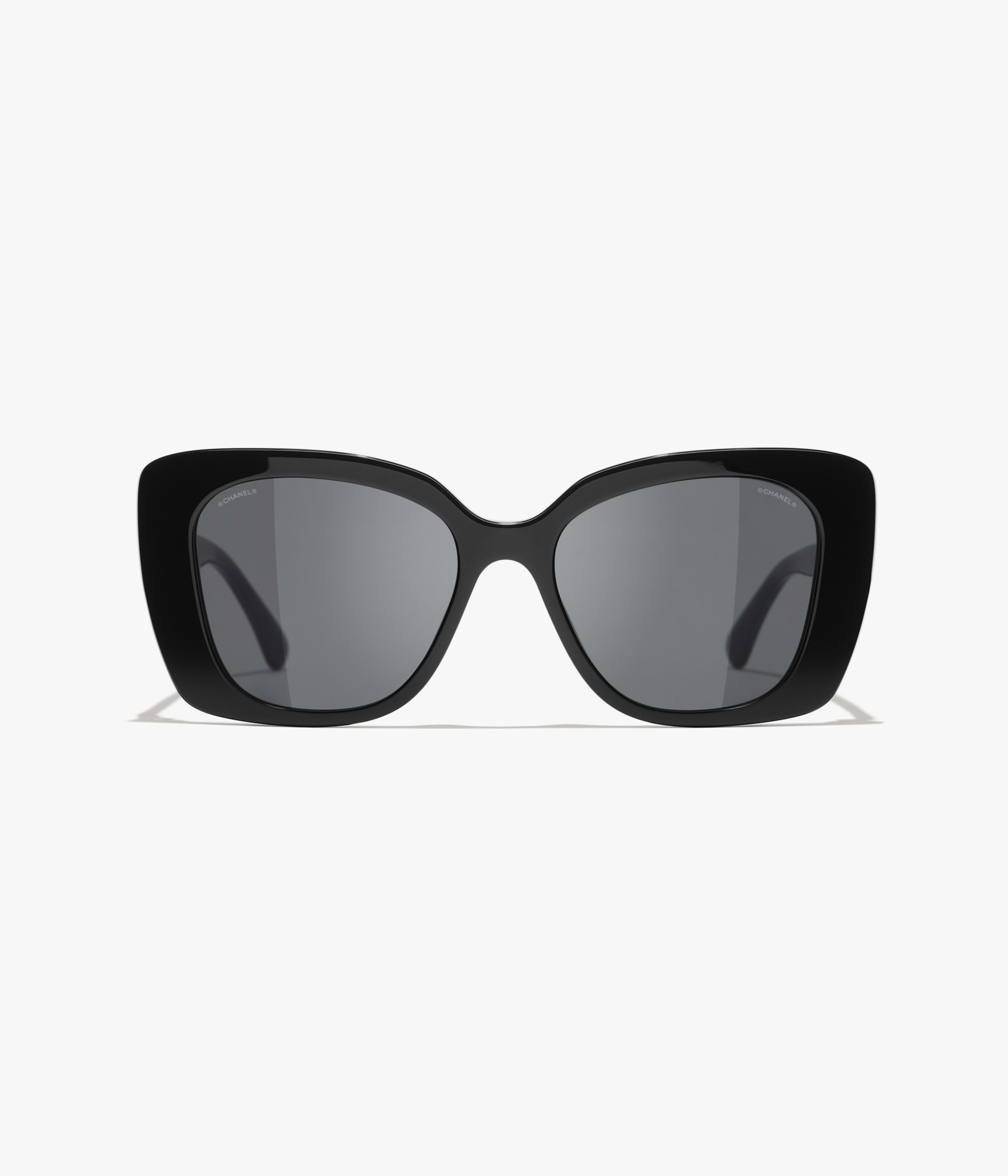 CHANEL Sunglasses: Square Sunglasses, acetate & strass — Fashion
