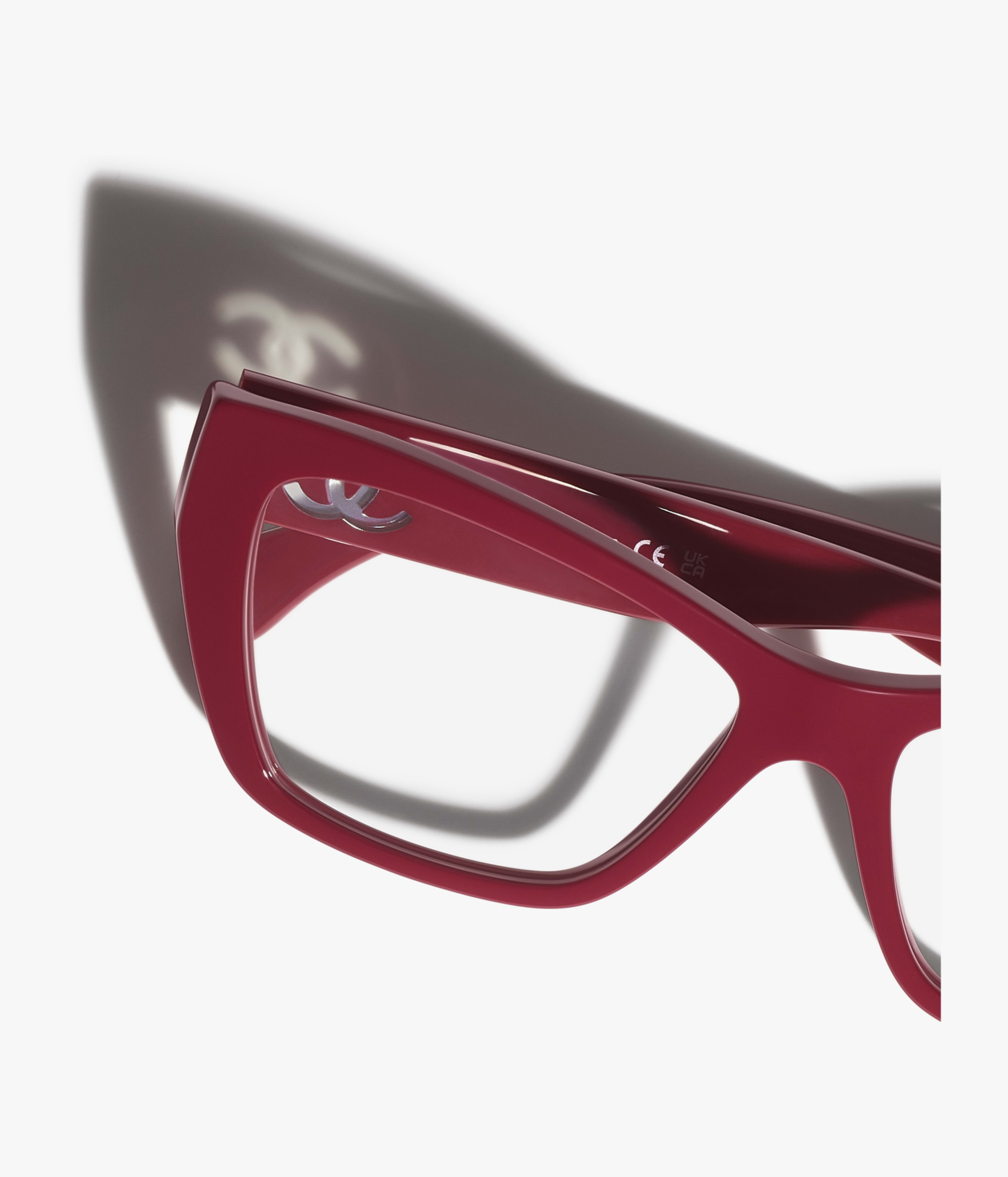 CHANEL オプティカル: キャッツアイ シェイプ オプティカル