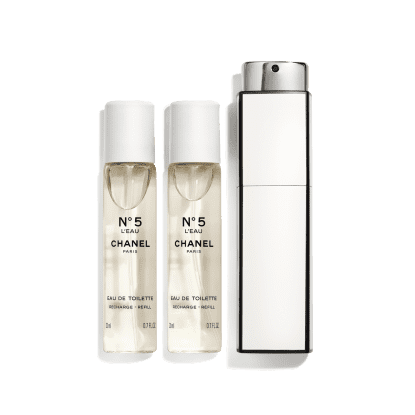 N°5 L'EAU Eau de Toilette Twist and Spray (EDT) - 3x0.7 FL. OZ