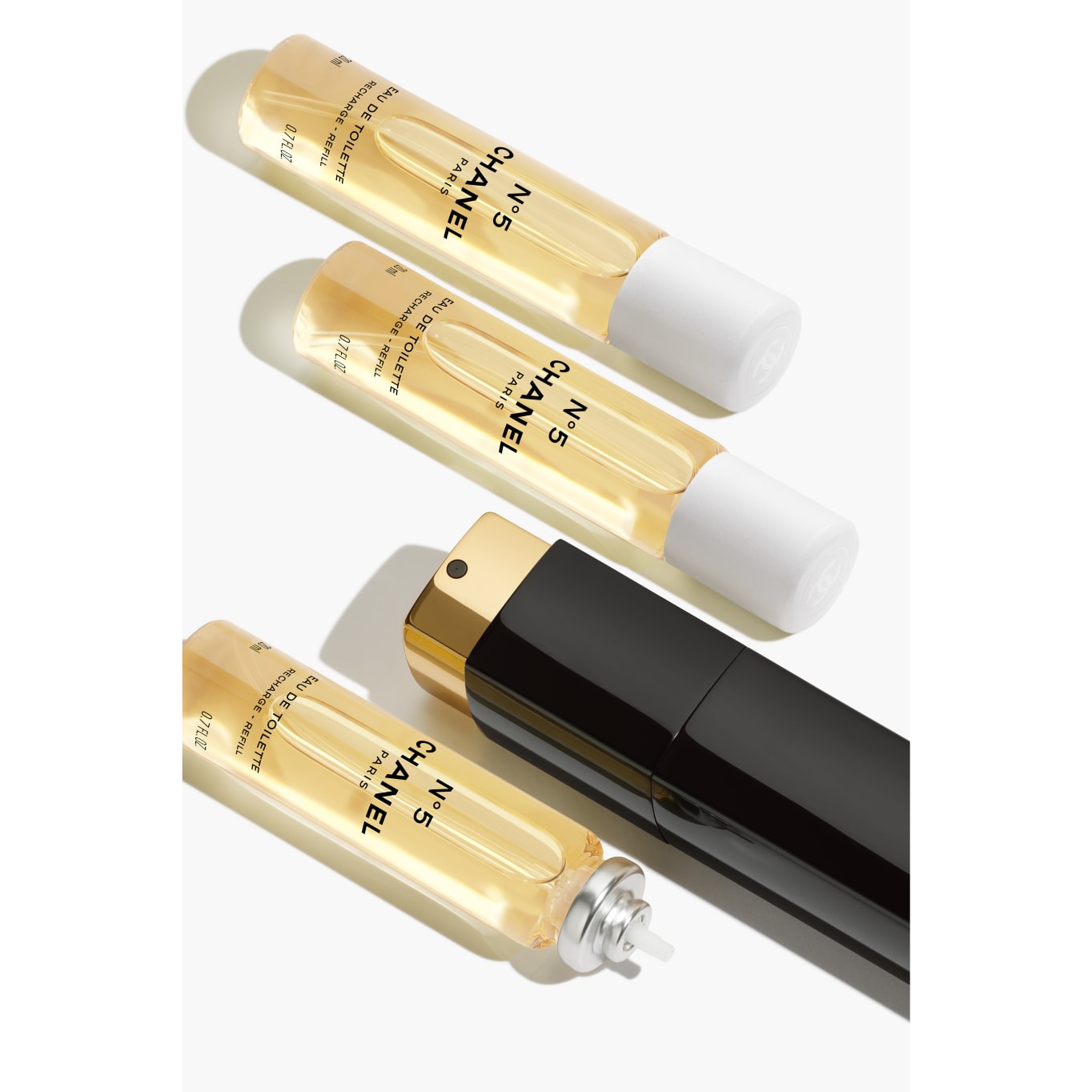 N°5 Eau de Toilette Twist and Spray (EDT) - 3x0.7 FL. OZ. | CHANEL