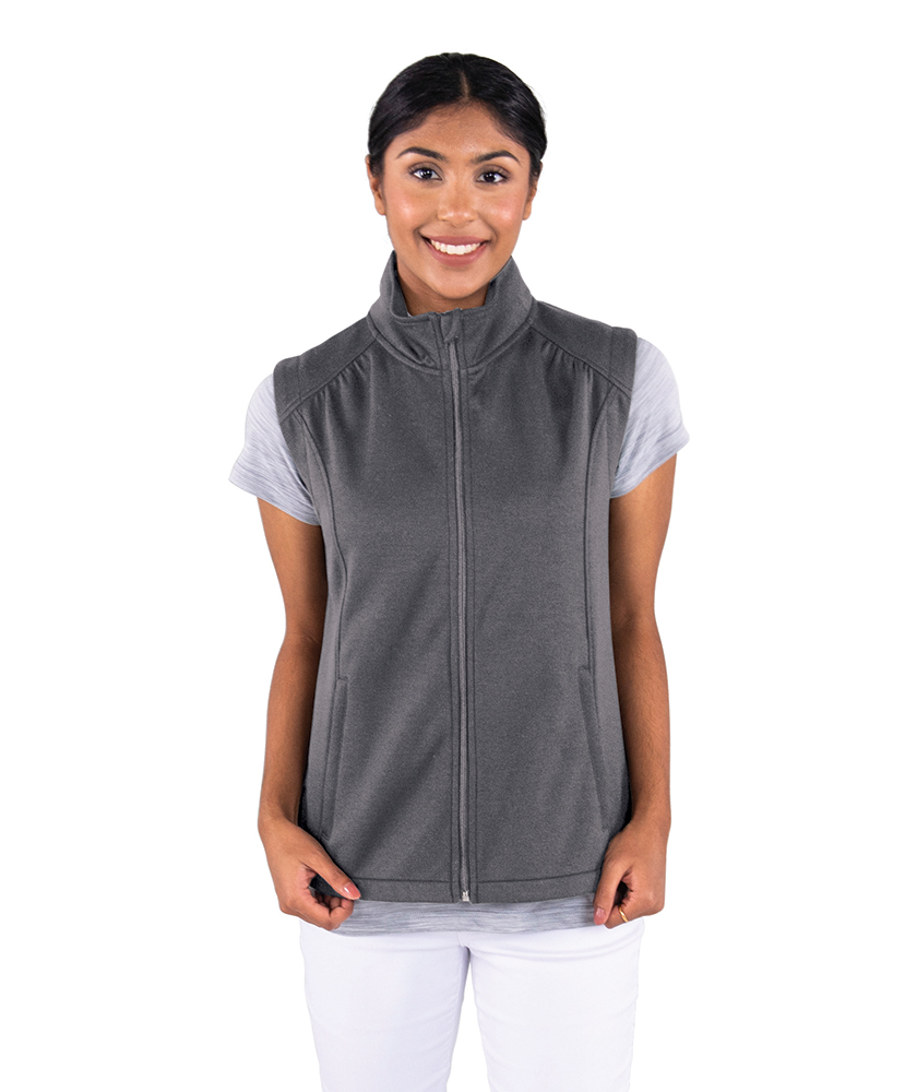 Women's Seaport Full Zip Performance Vest | Charles River Apparel
