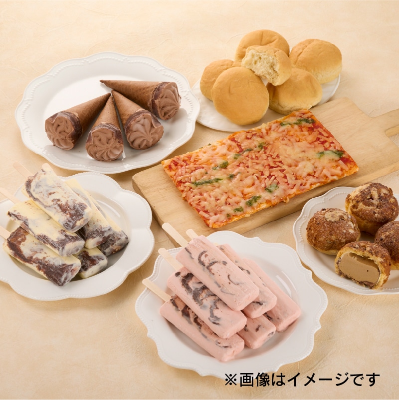 通販】2月の福箱 アイス・冷食セット 6種 (送料込み)