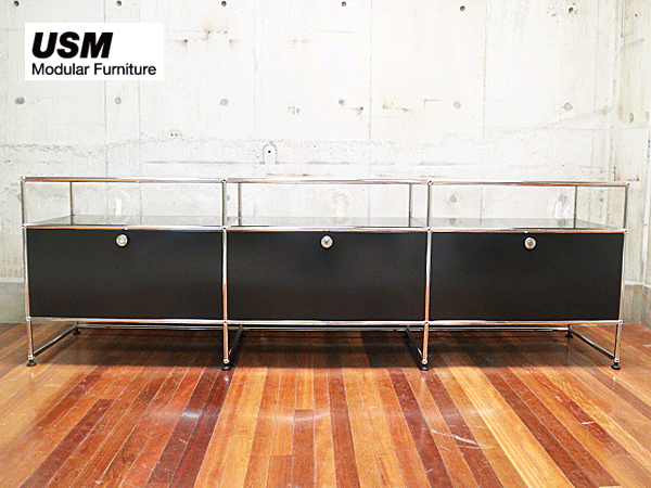 USMハラー】3列2段 サイドボード/テレビボード/キャビネット出張買取