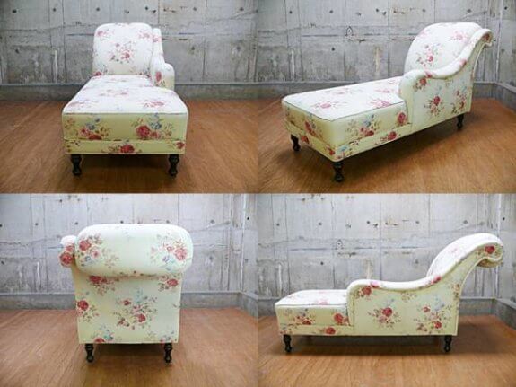 LAURA ASHLEY】ローラアシュレイ Hereford Upholstered Petite Chaise