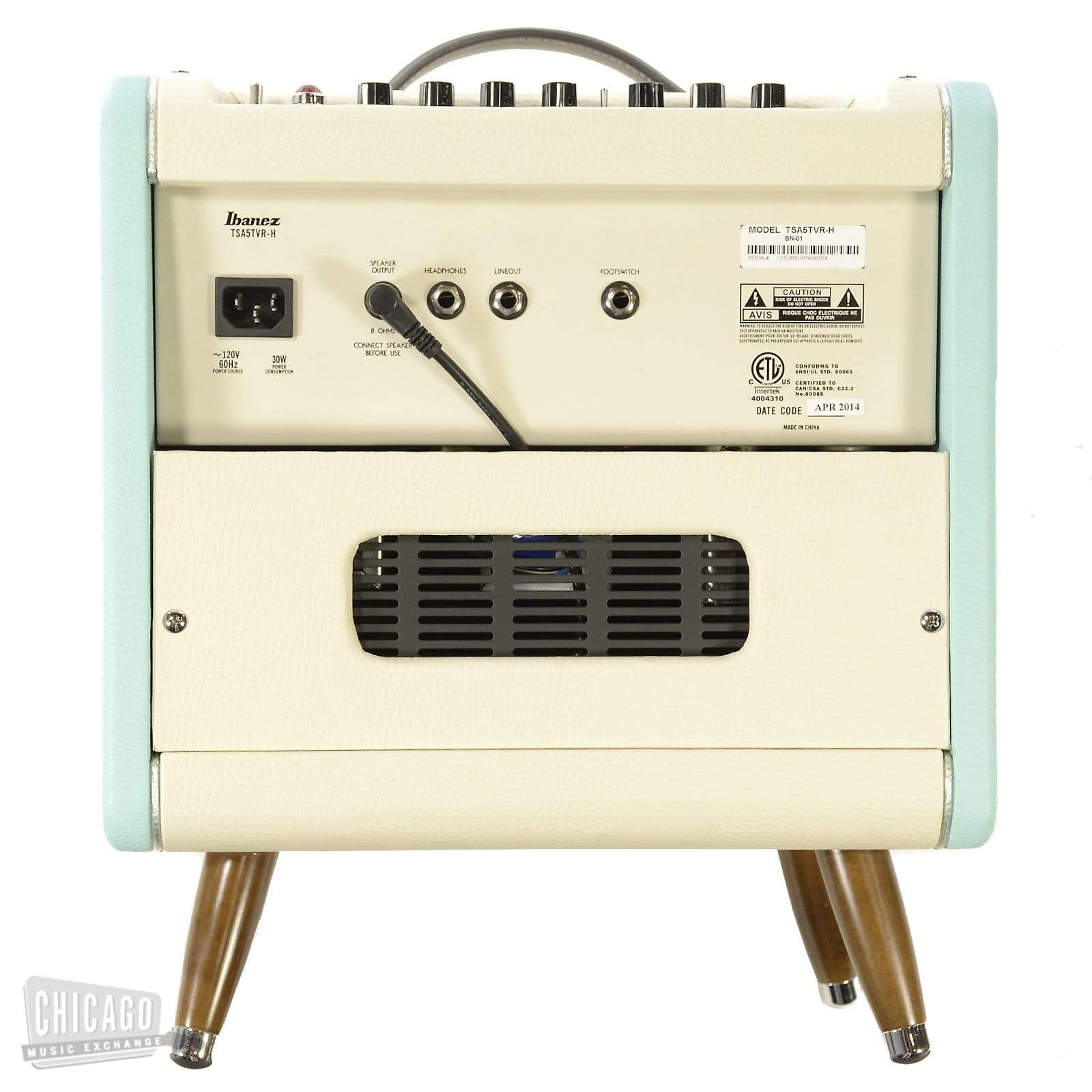 Ibanez TSA5TVR Tube Screamer 5W 1x8 Combo Tube Amp w/Spring Reverb