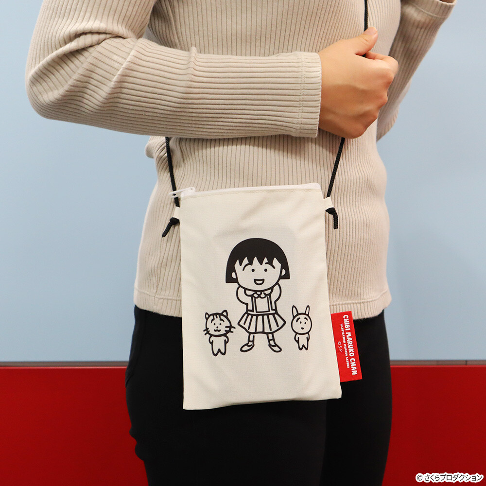 ちびまる子ちゃん 3年4組の仲間たち サコッシュ｜グッズ｜ちびまる子