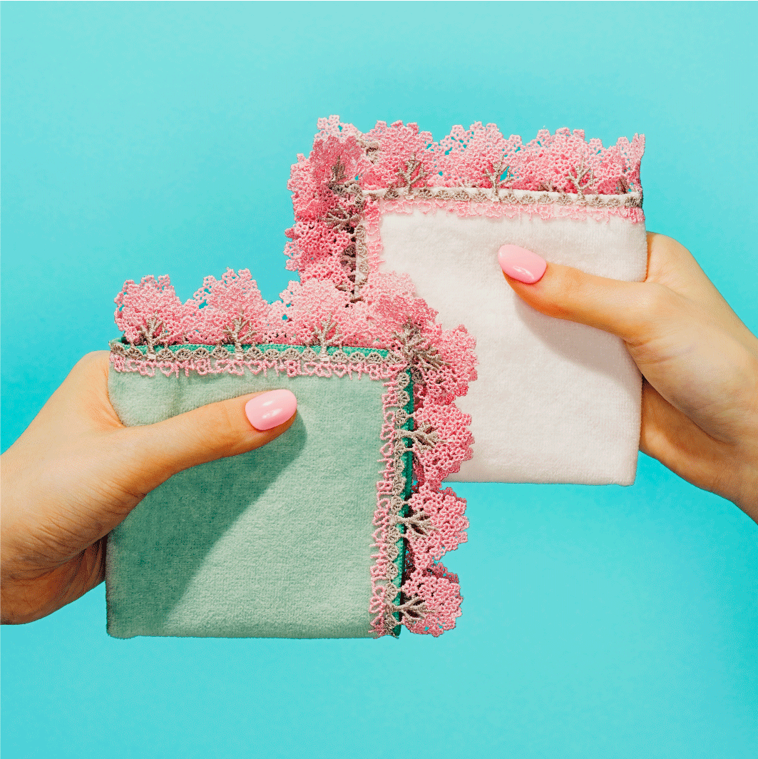 近沢レース店 2022春夏 シーズンタオルハンカチ頒布会