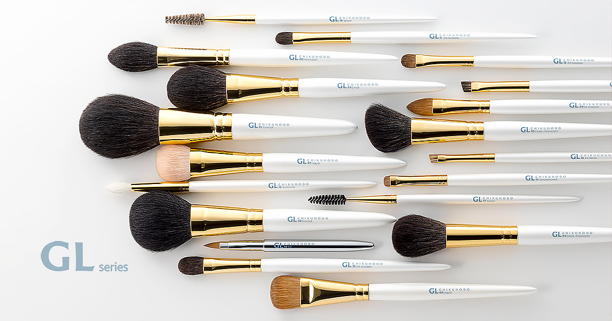 アイシャドーブラシ：GL-12/GS-12｜竹宝堂（ちくほうどう）熊野筆