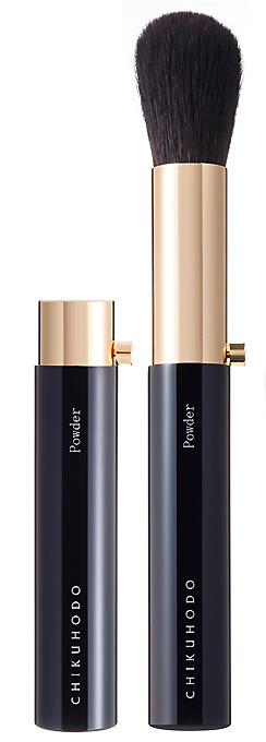 携帯用パウダーブラシ：H-5｜竹宝堂（ちくほうどう）熊野筆・化粧筆
