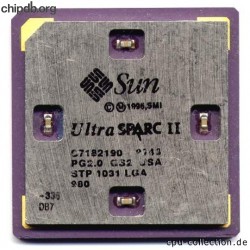 SUN - UltraSPARC II - chipdb.org