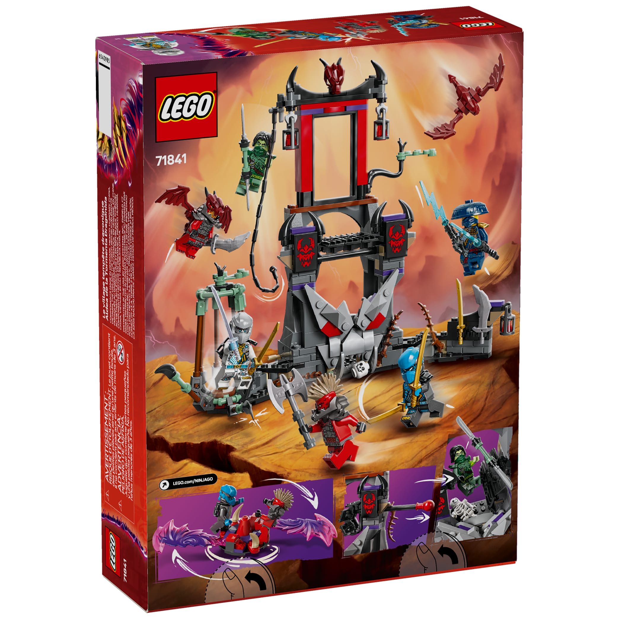 LEGO® NINJAGO® Sets: 71841 Dragonian Storm Village NEW-71841