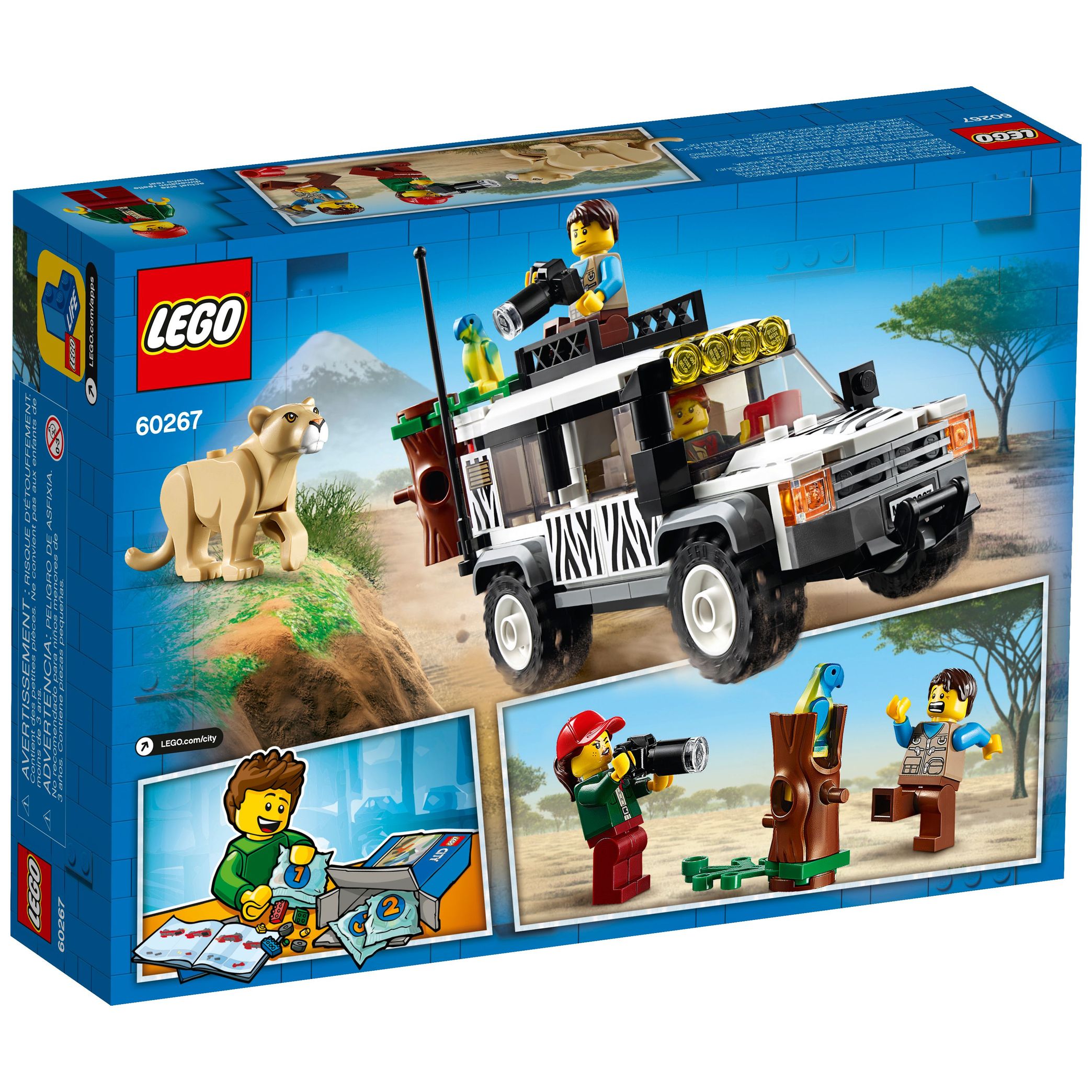 LEGO® Town Sets: City 60267 Safari Off-Roader NEW-60267