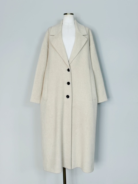 SELECT(セレクト) ウールメルトンロングリバーコート｜Praise / trois