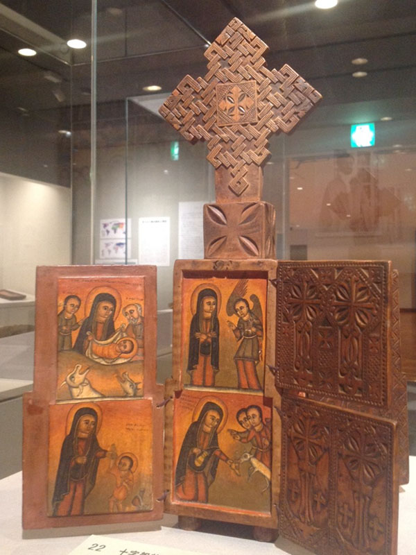 天理参考館、祈りテーマにキリスト教の企画展 エチオピア正教のイコン
