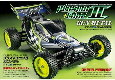 PLASMA EDGE II Gunmetal pre-painted (TT-02B) – Chris's House