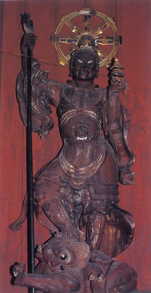 14.県指定文化財【木造毘沙門天像】 | 那珂市教育委員会 | 那珂市公式