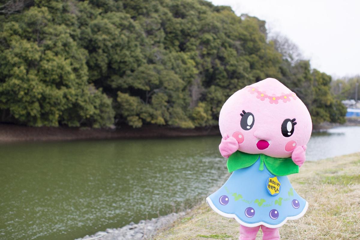 第3回】あかいわモモちゃん、春風さんに会いに行く！！／赤磐市