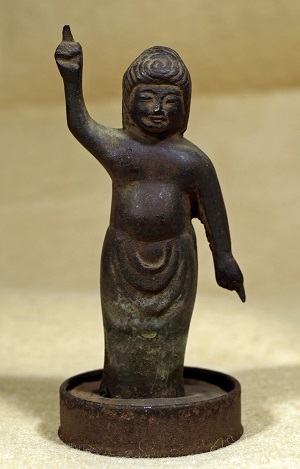 銅造誕生釈迦仏立像 江戸川区 文化財・史跡