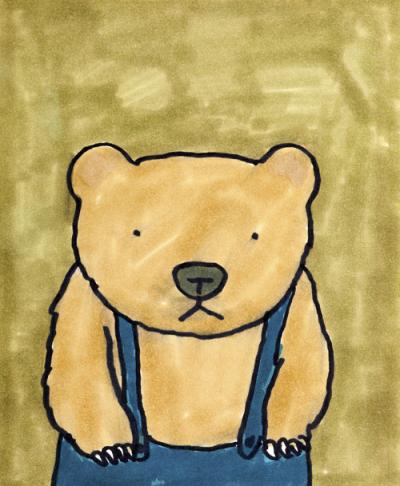 刈谷市美術館コレクション 井上洋介 絵本の世界 『くまの子ウーフ』も