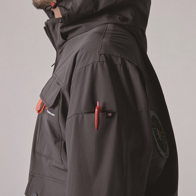 バートル AC2031 ハイバック空調服 ネイビー 即日出荷 24Vバッテリー＋