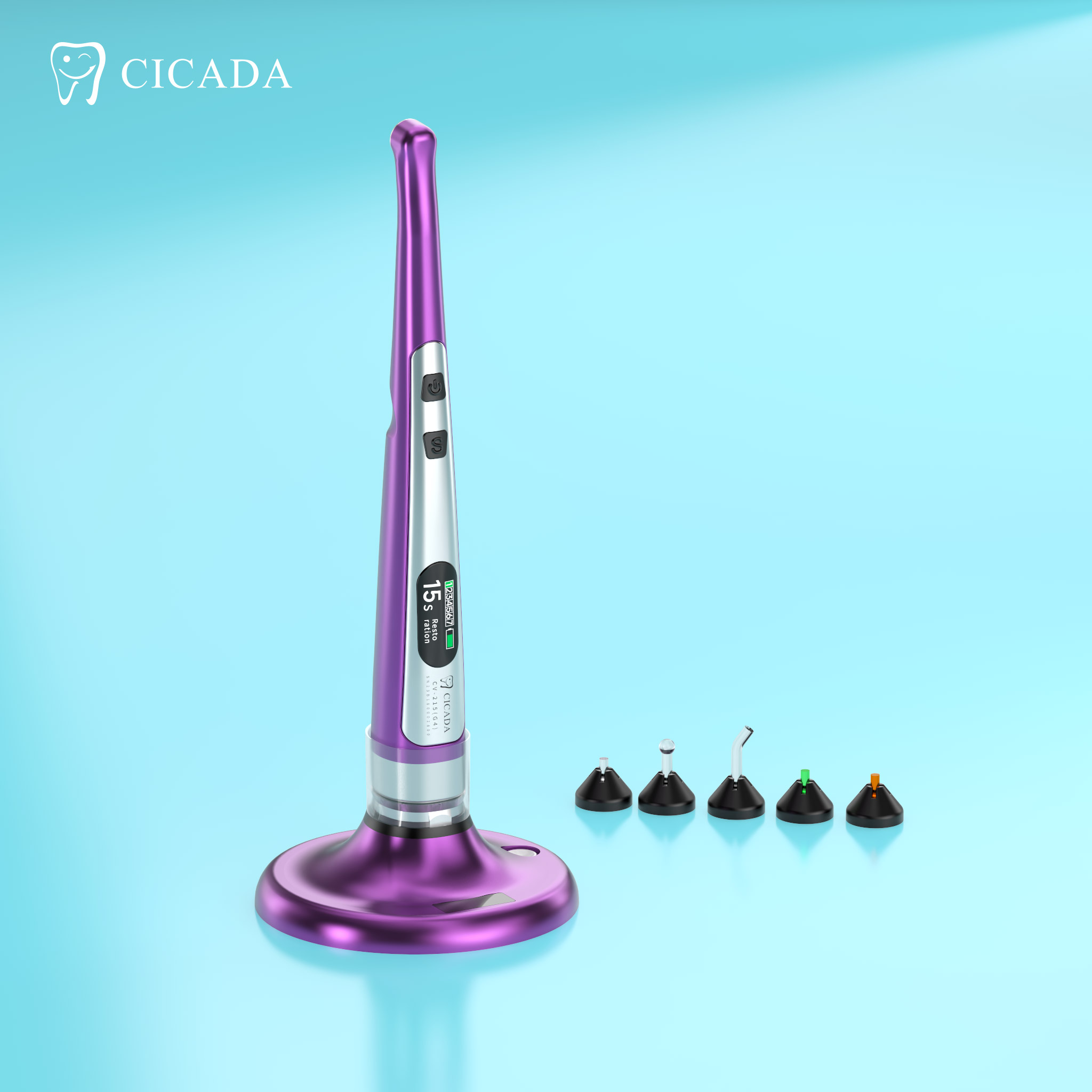 Large Screen Size LED Curing Light - CICADA Dental