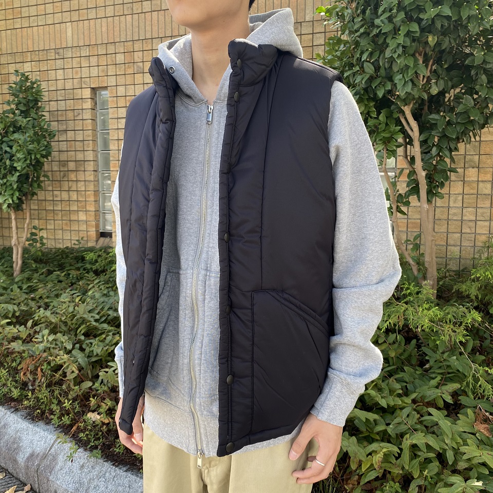 nonnative】ノンネイティブ ＜TROOPER PUFF VEST NYLON TAFFETA