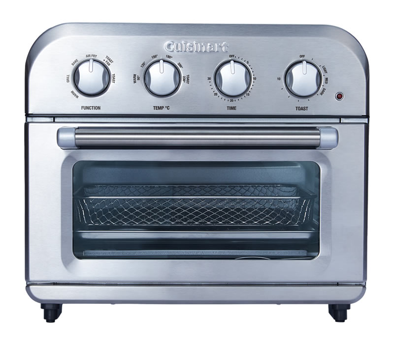 大型ファンを搭載したクイジナートのオーブントースター「エアフライ