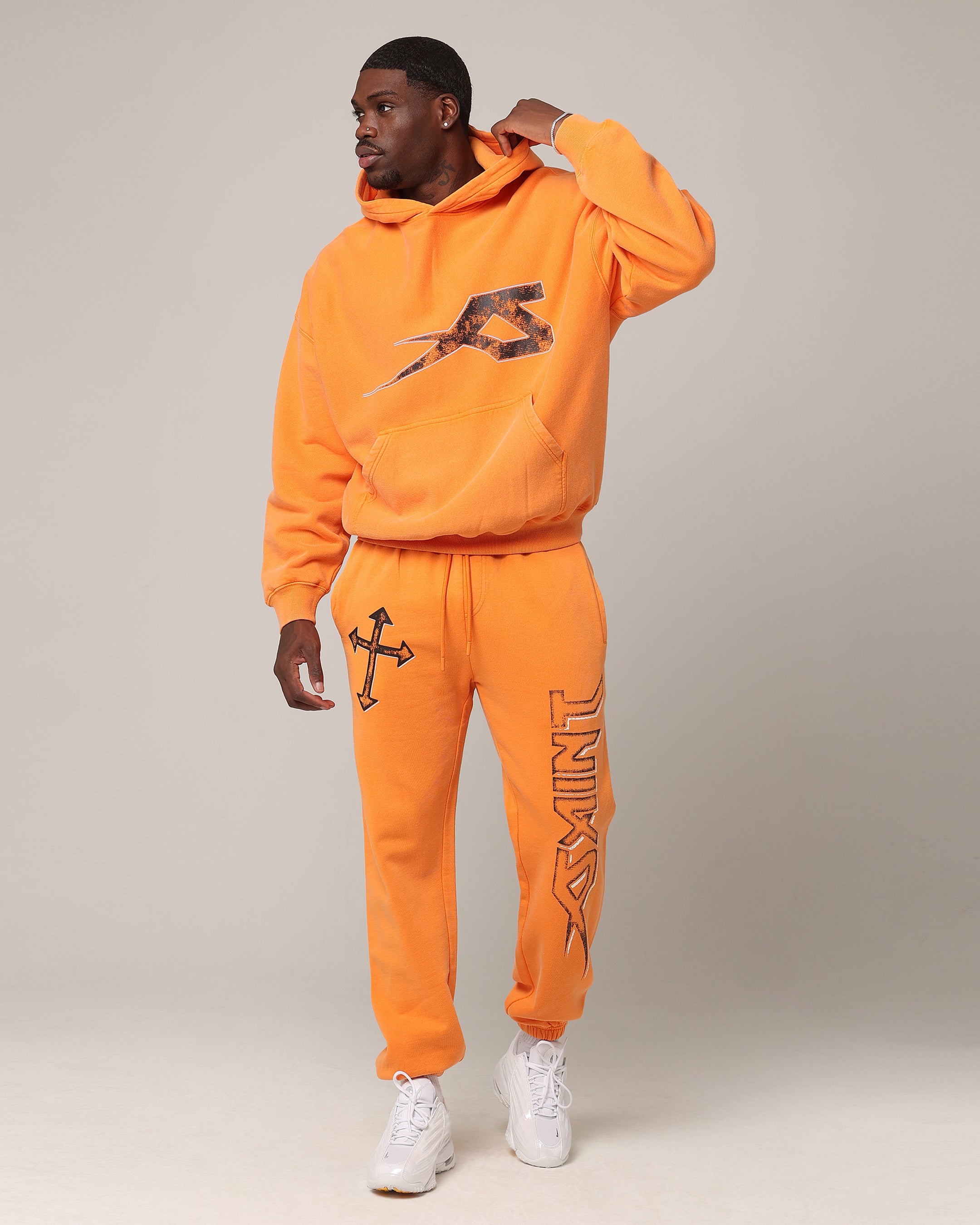 Saint Morta SSIX Sweat Pants Orange | Culture Kings US