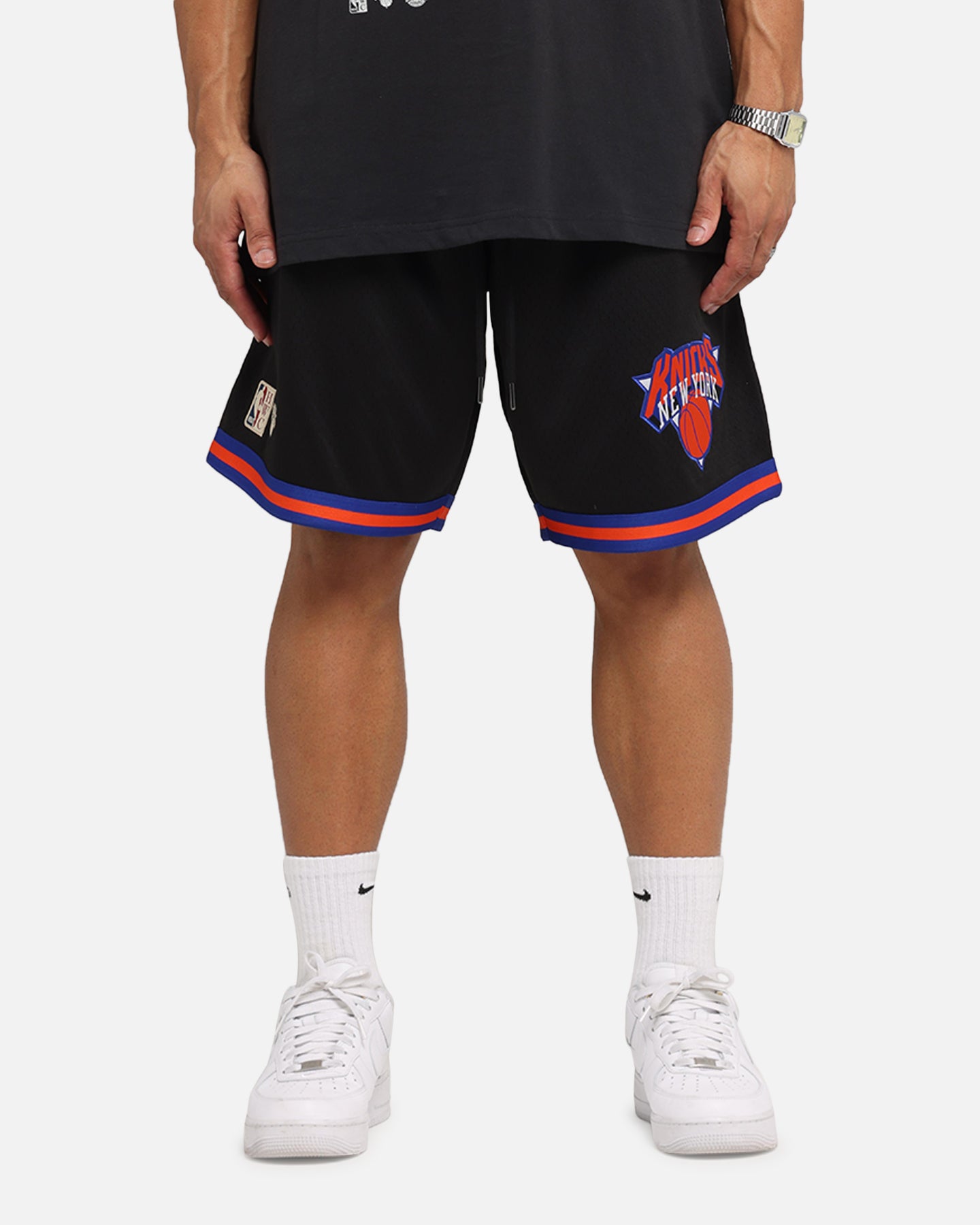Mitchell & Ness New York Knicks Shooting Shorts Black | Culture