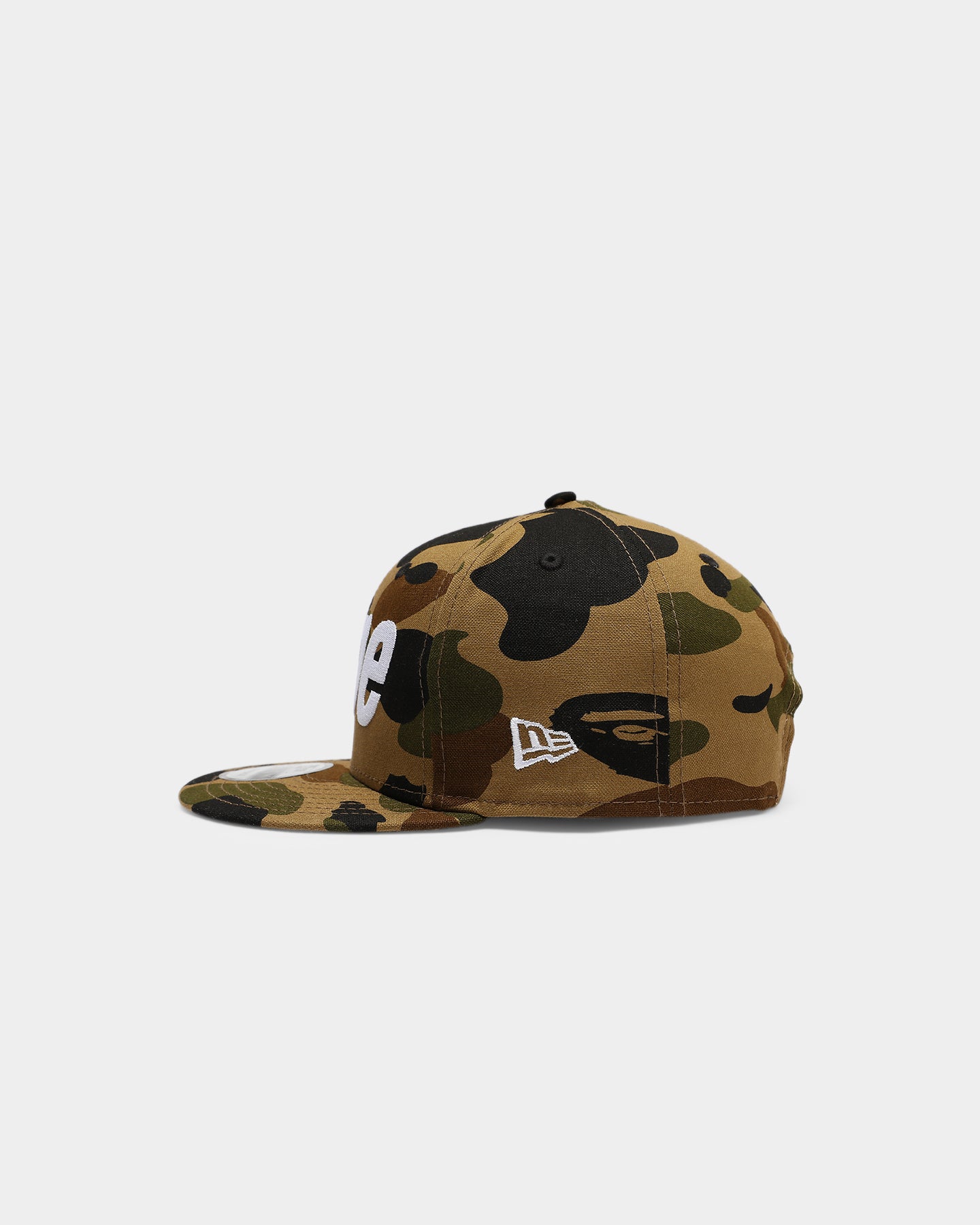 A Bathing Ape Bape X New Era 1st Camo 9FIFTY Snapback Green