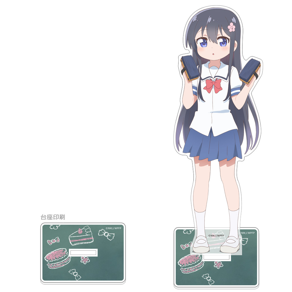 私に天使が舞い降りた！]描き下ろしBIGアクリルスタンド（白咲花／教室）